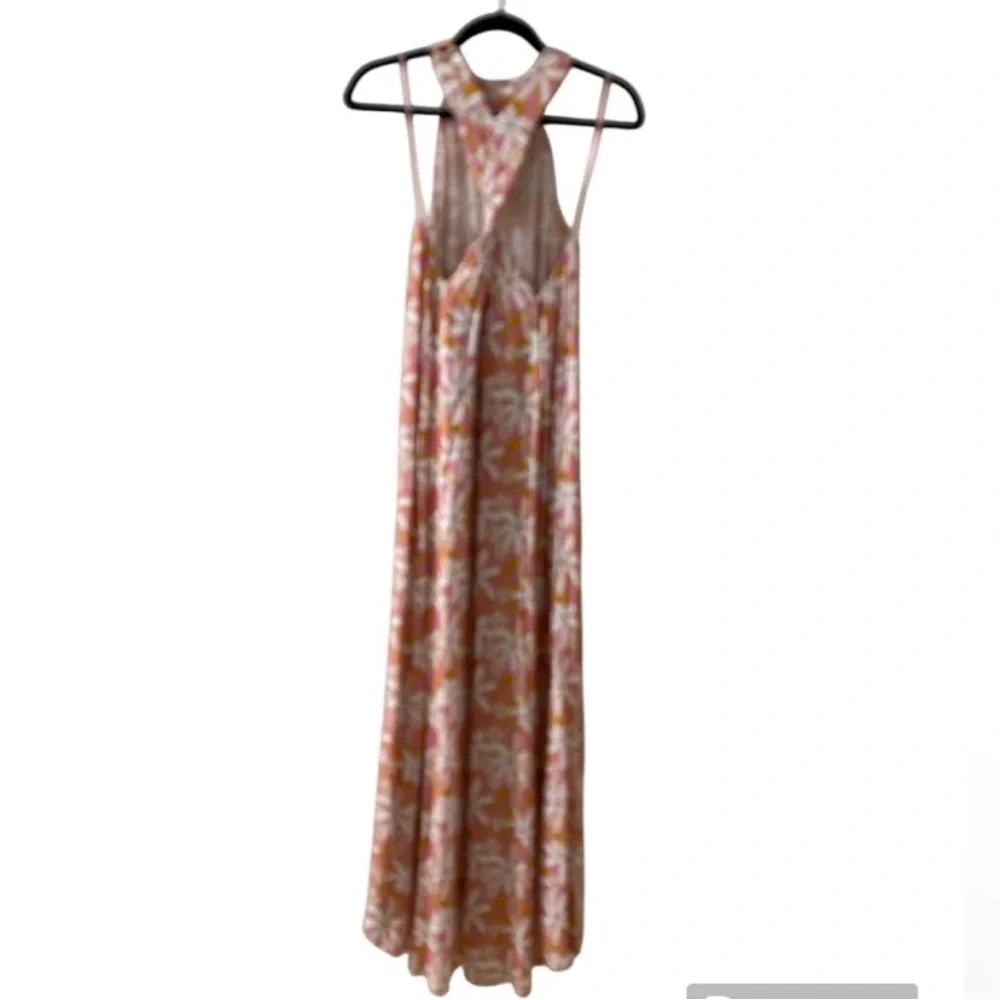 Fighting Eel Ava Sky Daniela Pink Tiare Maxi Dress floral - Picture 4 of 10